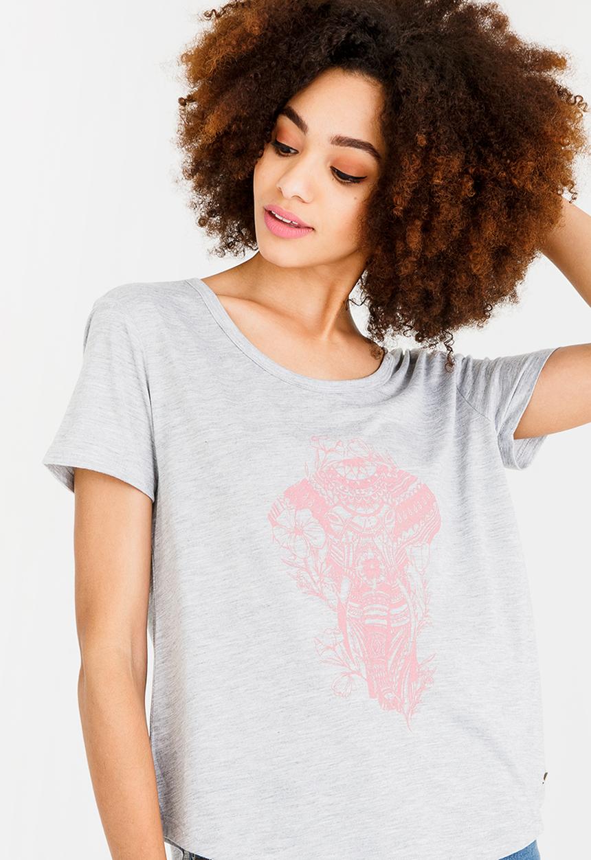 O'Neill - Ellefemme T-shirt Grey Melange