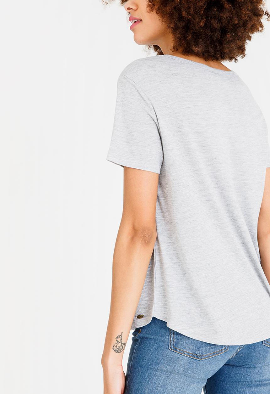 O'Neill - Ellefemme T-shirt Grey Melange