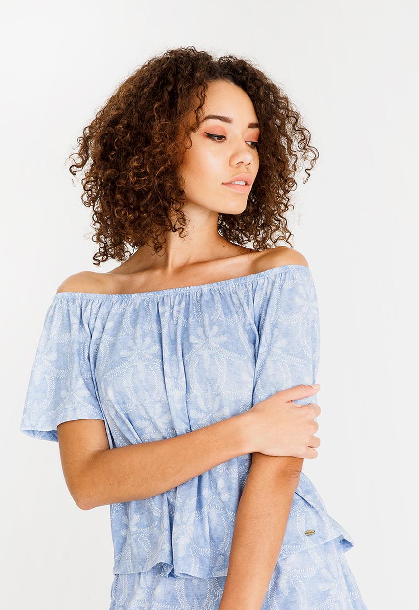 O'Neill - Nali Off Shoulder Top Blue