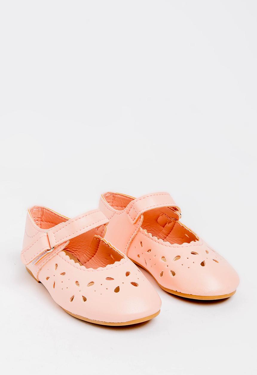 Pop Candy - Velcro Strap  Pump Mid Pink