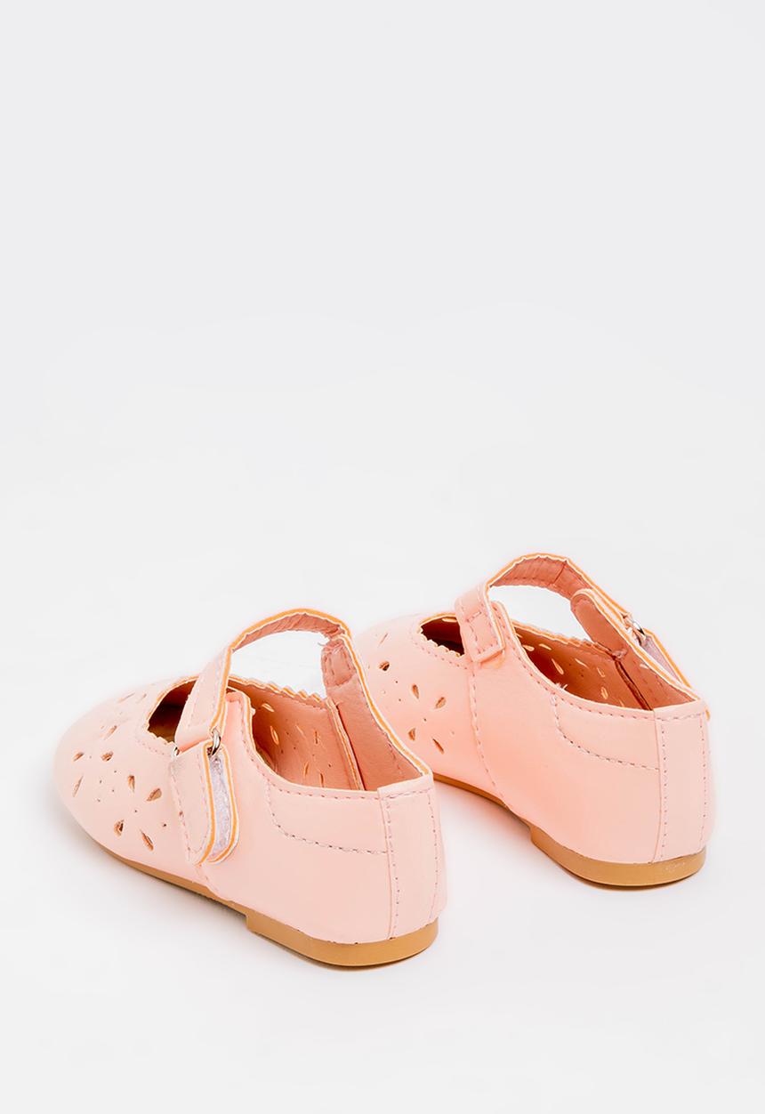 Pop Candy - Velcro Strap  Pump Mid Pink