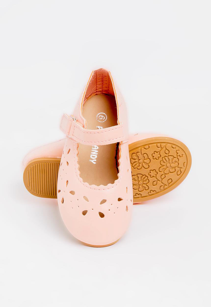 Pop Candy - Velcro Strap  Pump Mid Pink