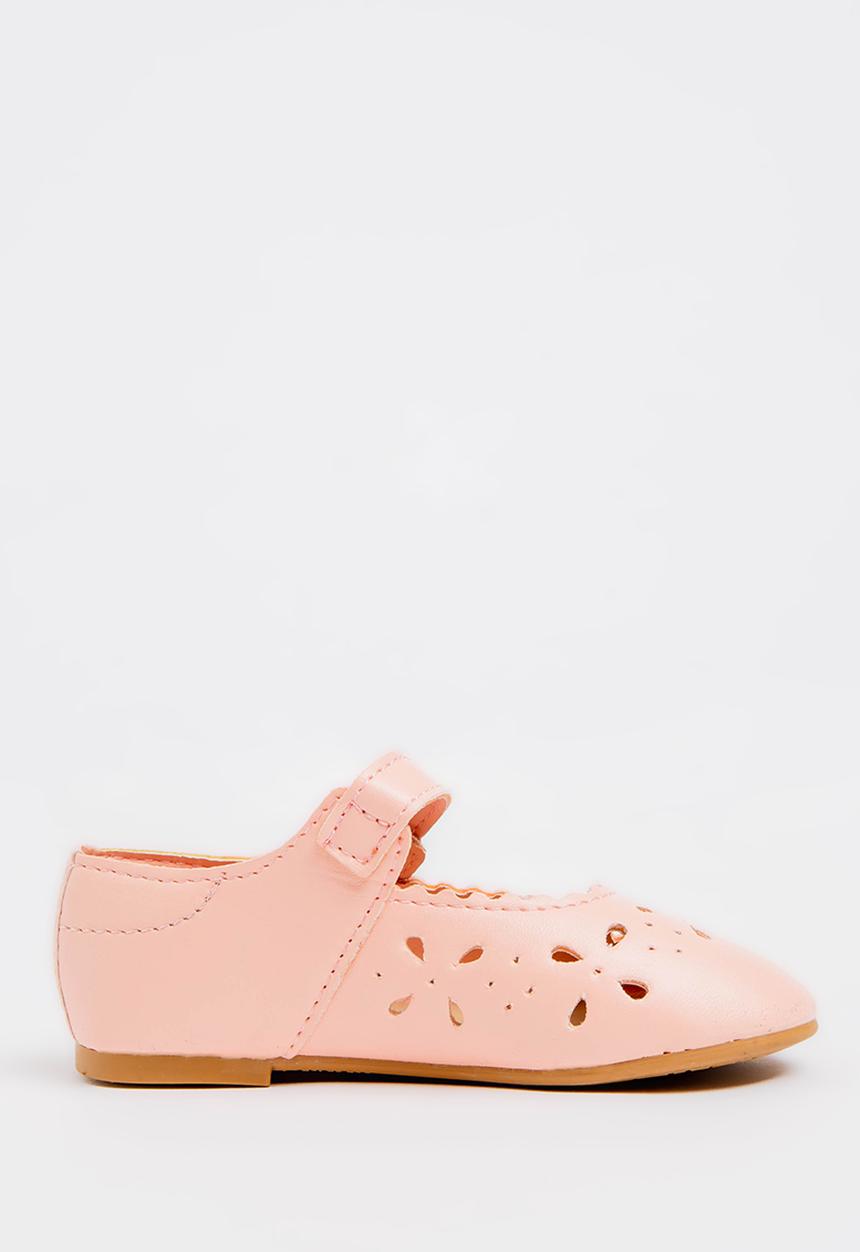 Pop Candy - Velcro Strap  Pump Mid Pink