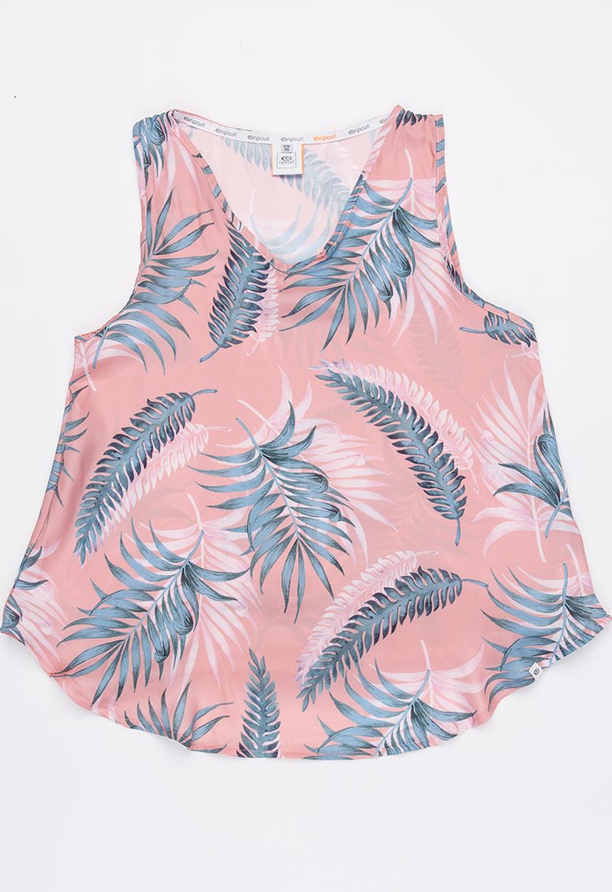 Rip Curl - Mystical sun cami - pink & grey 