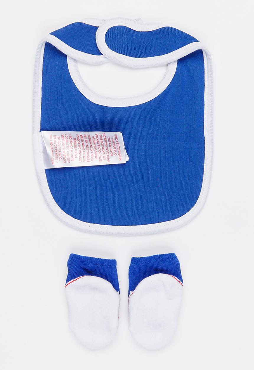 Converse - Converse Chuck bib & bootie set - blue 