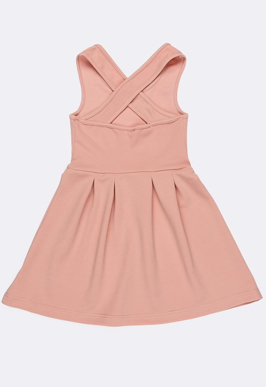 Rebel Republic - Fit & Flare Dress Pale Pink