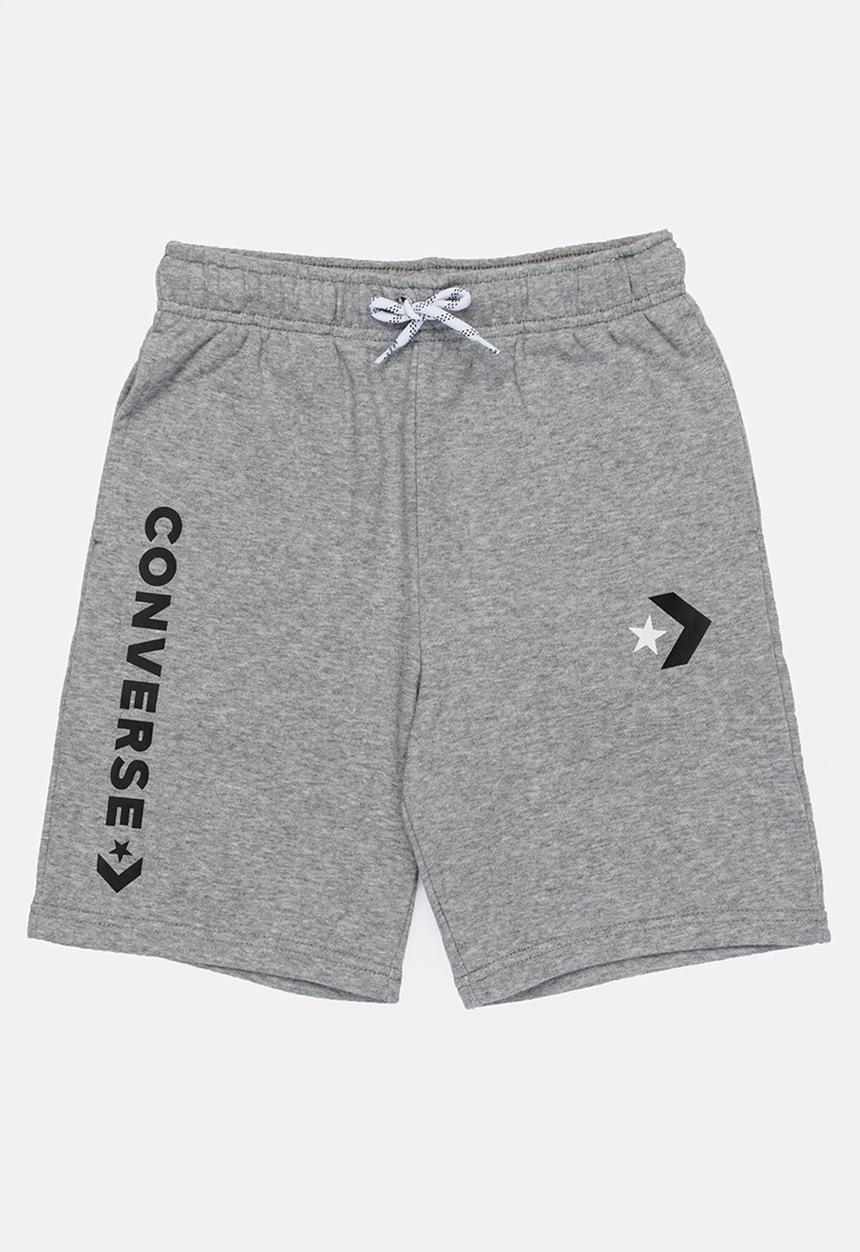 Converse - Converse star chevron graphic short - grey