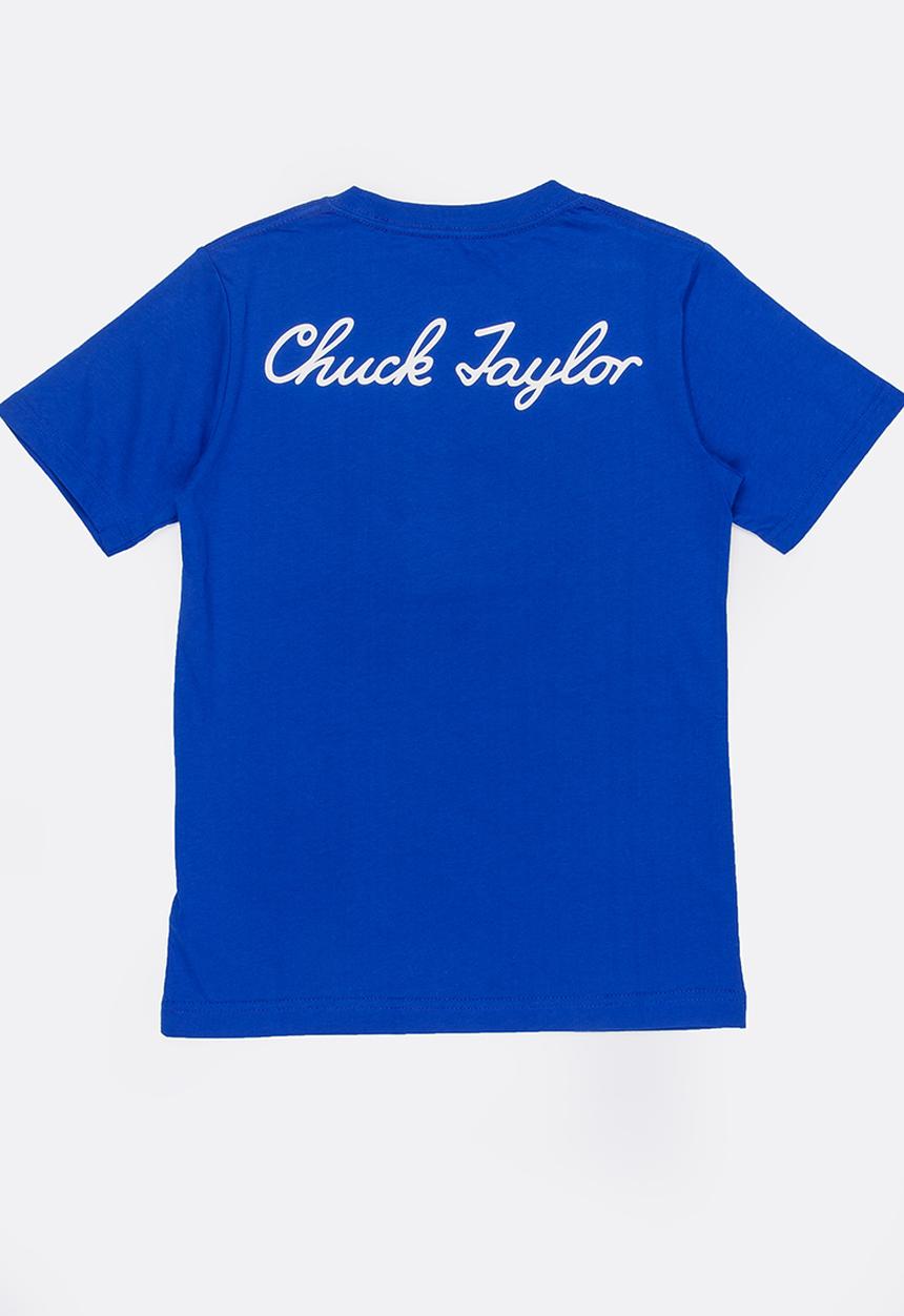 Converse - Converse Chuck Taylors script tee - blue