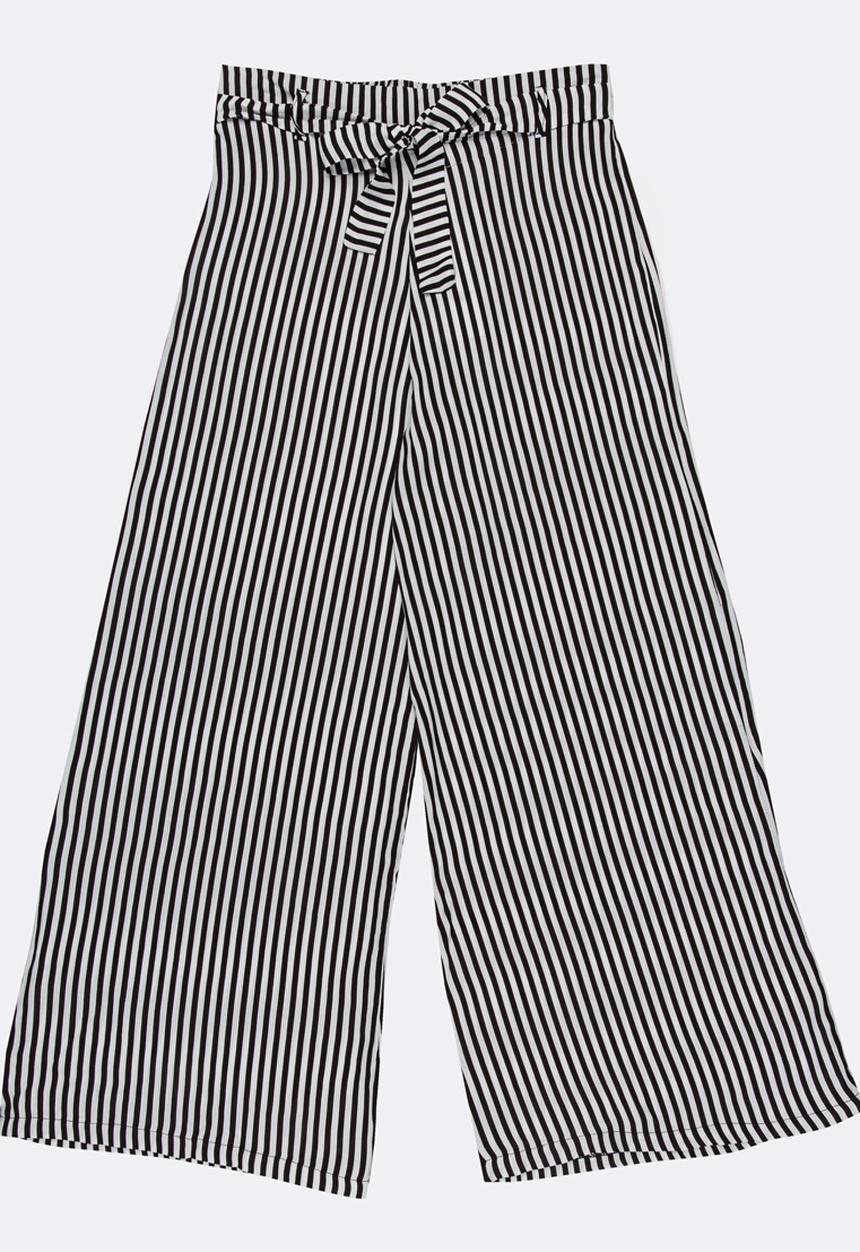 Rebel Republic - Pallozo Pants Black and White