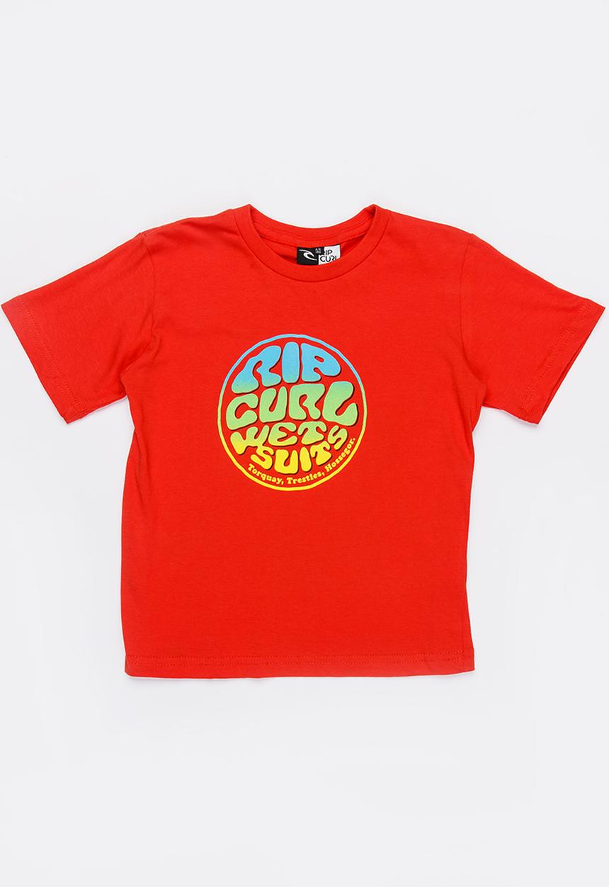 Rip Curl - Wetti Faded Tee Red