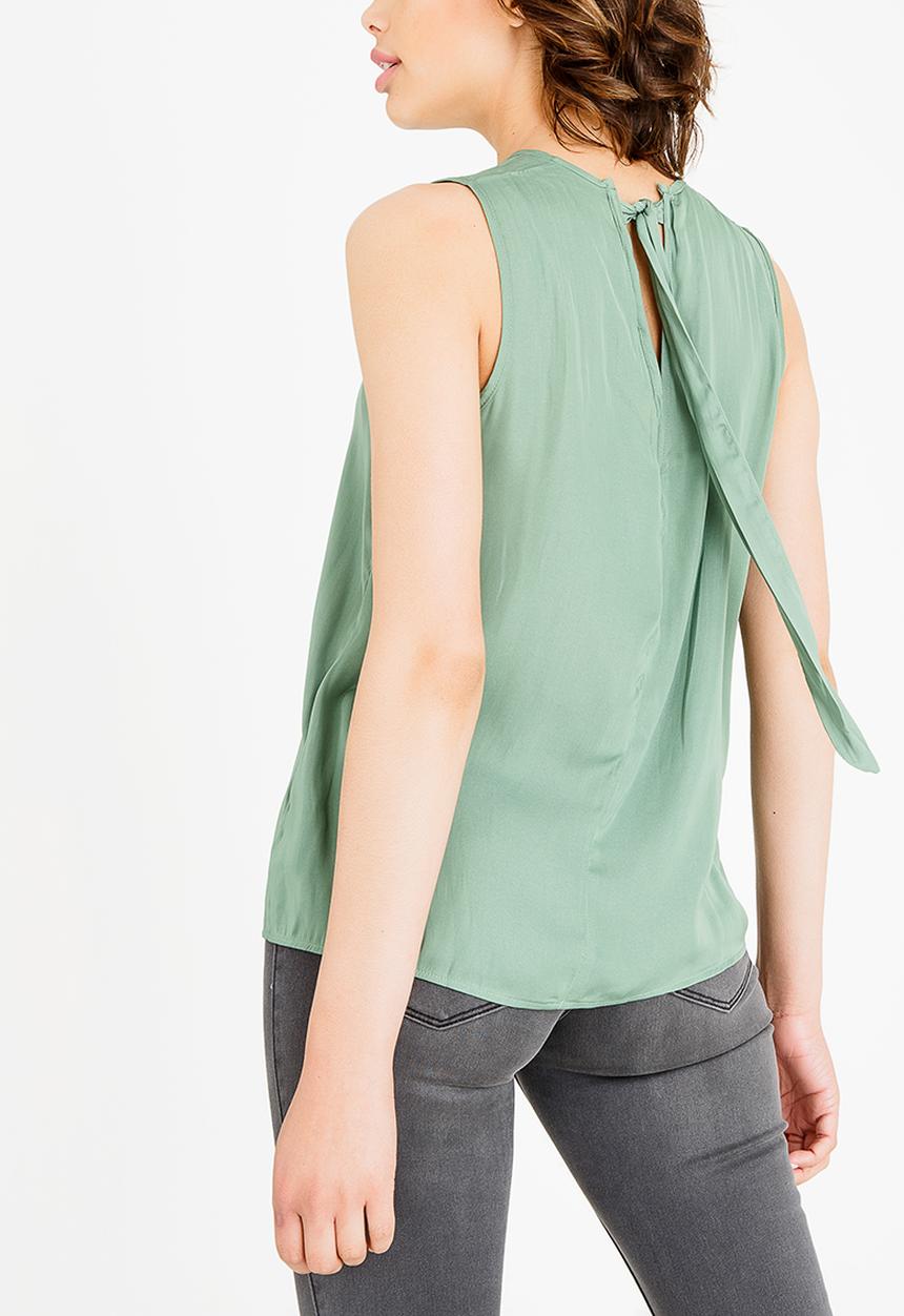 Vero Moda - Ida Sleeveless Top Green