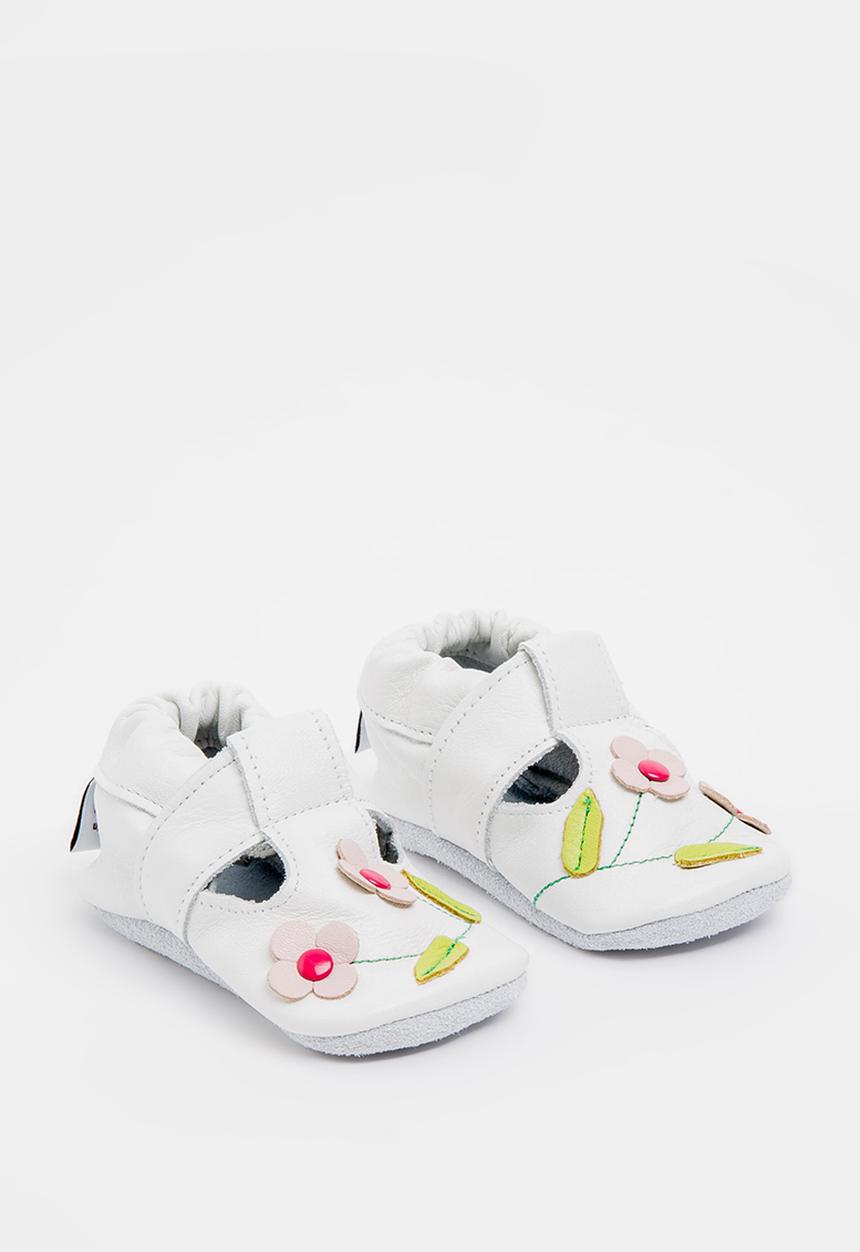 shooshoos - Garden Box Pumps White