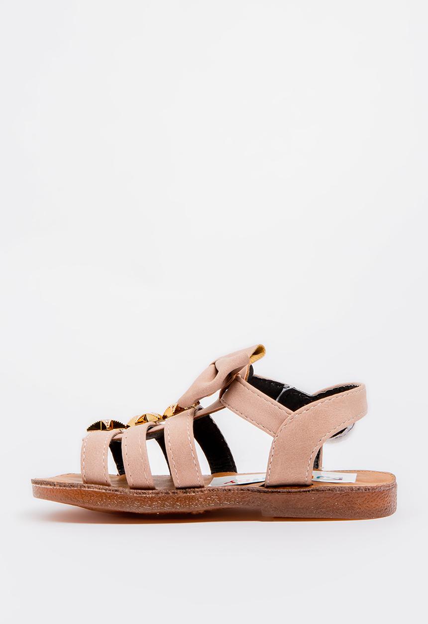 Pop Candy - Bow Detailed Sandal Pale Pink