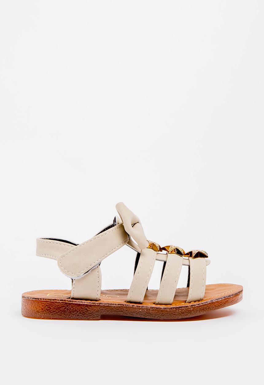 Pop Candy - Bow Detailed Sandal Beige