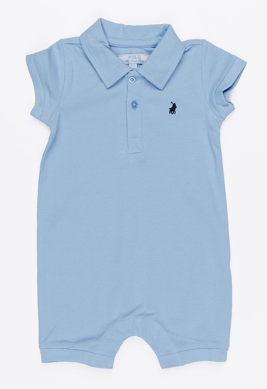POLO - Alex babygrow - blue