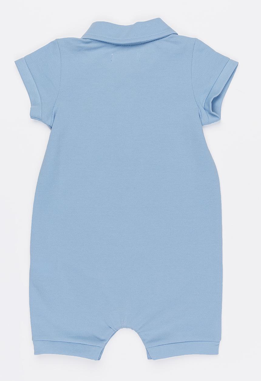 POLO - Alex babygrow - blue