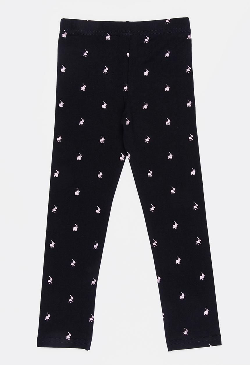 POLO - Kids Sadie printed legging - black