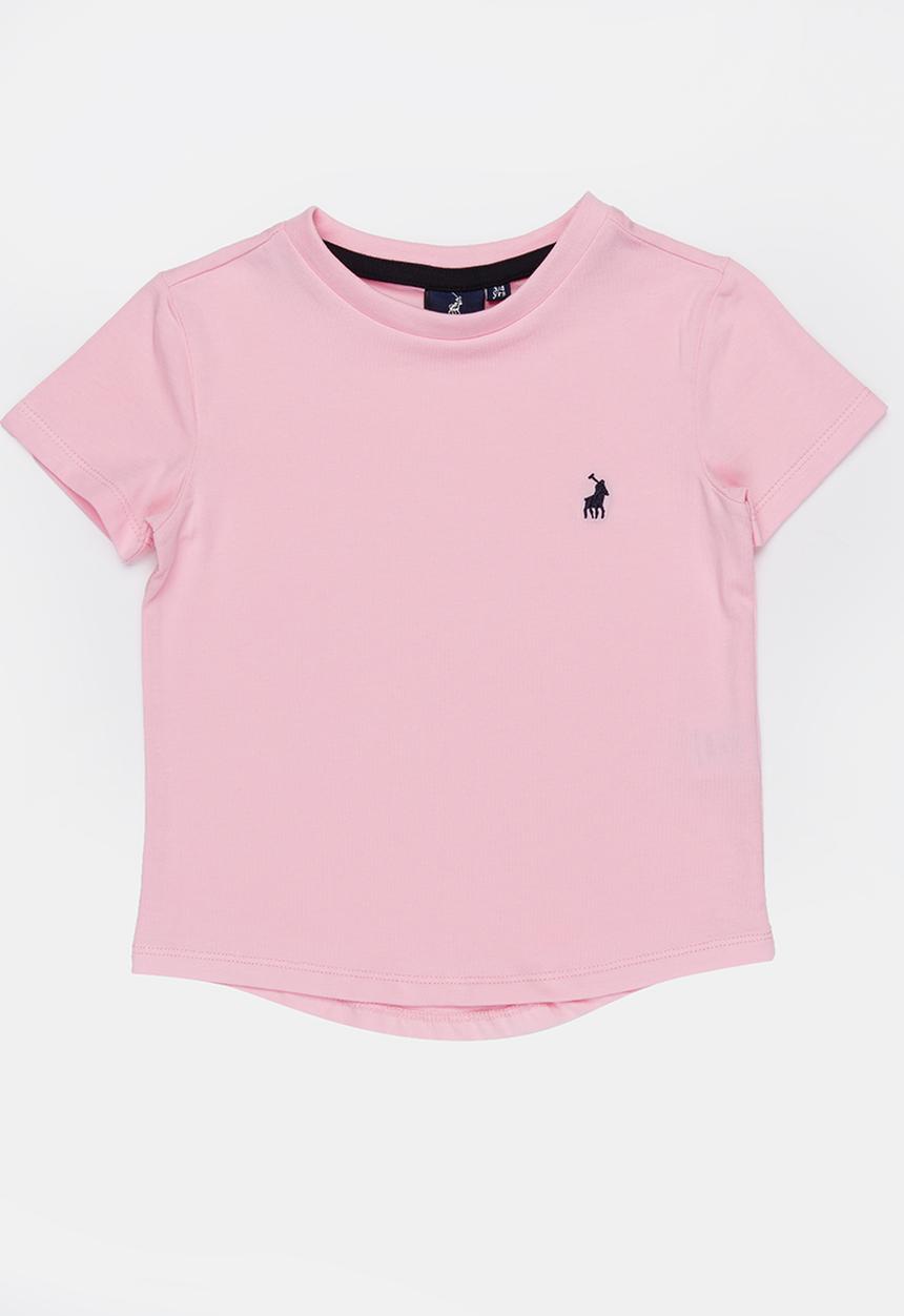 POLO - Kids Kelly classic tee - pink