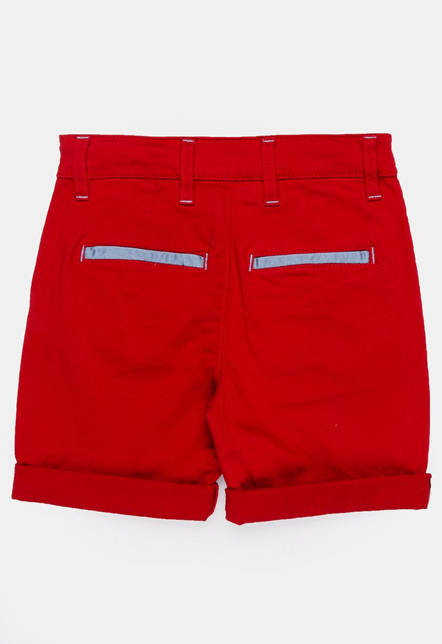 POLO - Kids Andrew chino shorts - red