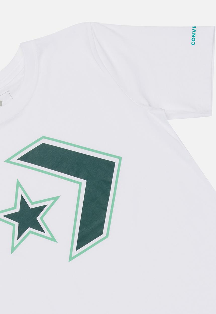 Converse - Converse Outlined Star Chevron Tee White