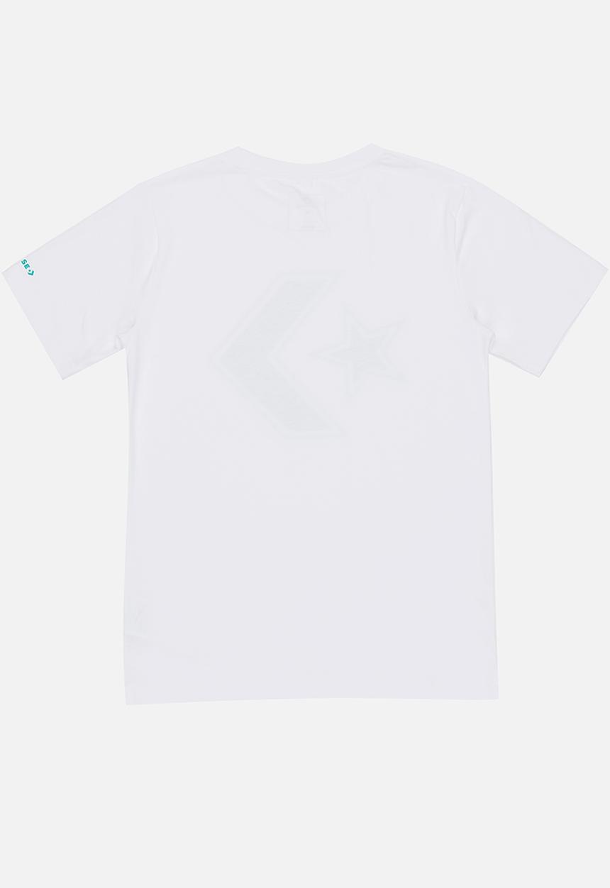 Converse - Converse Outlined Star Chevron Tee White
