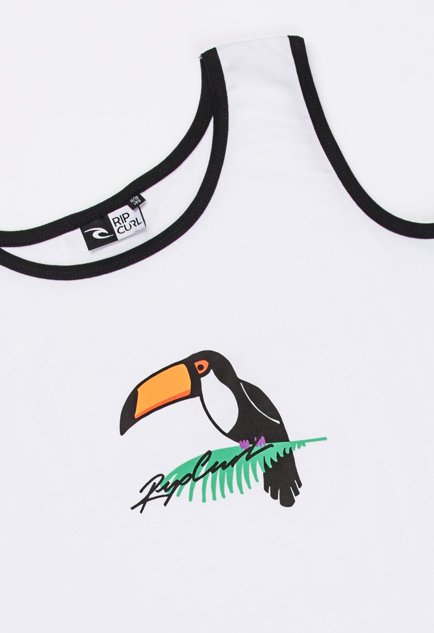 Rip Curl - Toucan tank tee - white