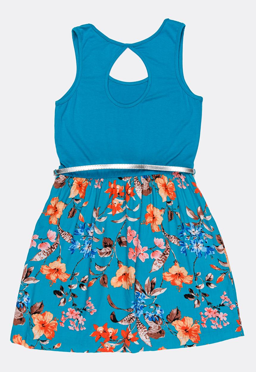 Rebel Republic - Combo dress - blue 