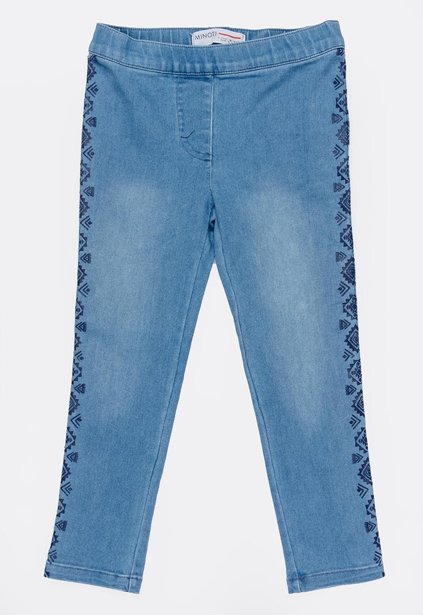 MINOTI - Glasto embroidered jeggings - blue