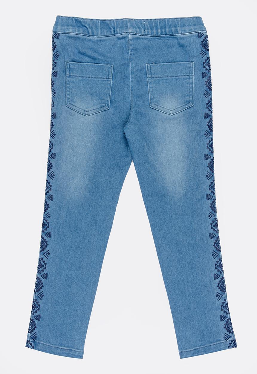 MINOTI - Glasto embroidered jeggings - blue
