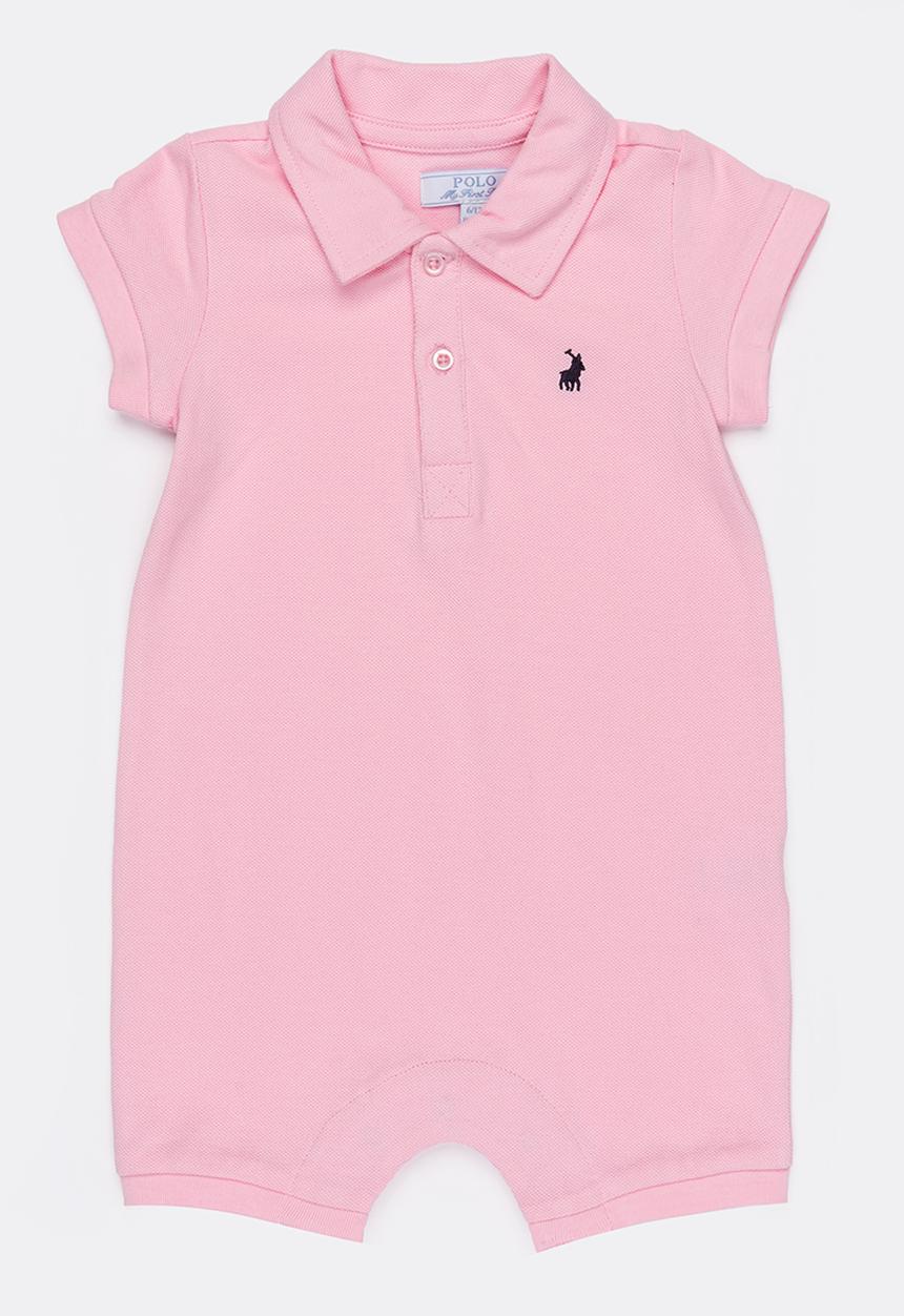 POLO - Alex Babygrow - pink