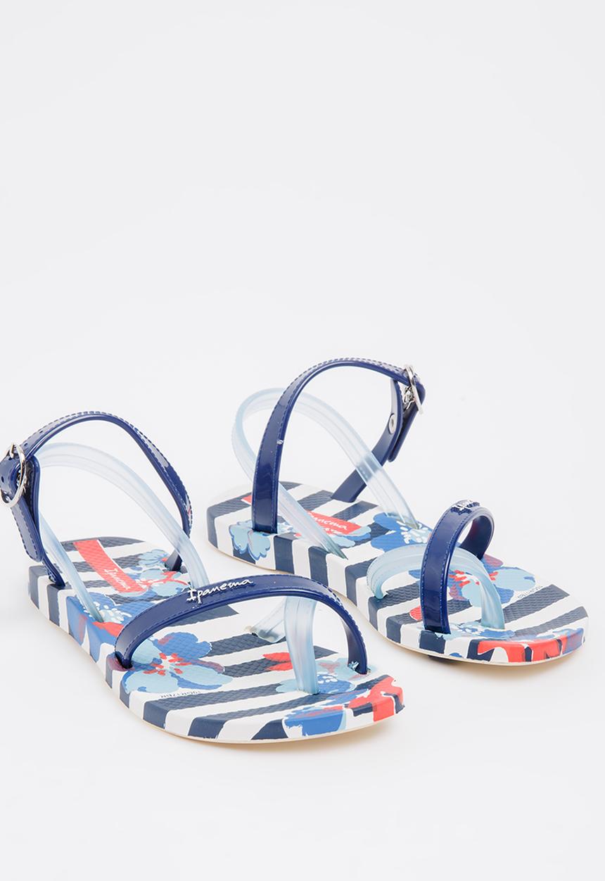 Ipanema - Ipanema Fashion Sand Flip Flops Blue and White