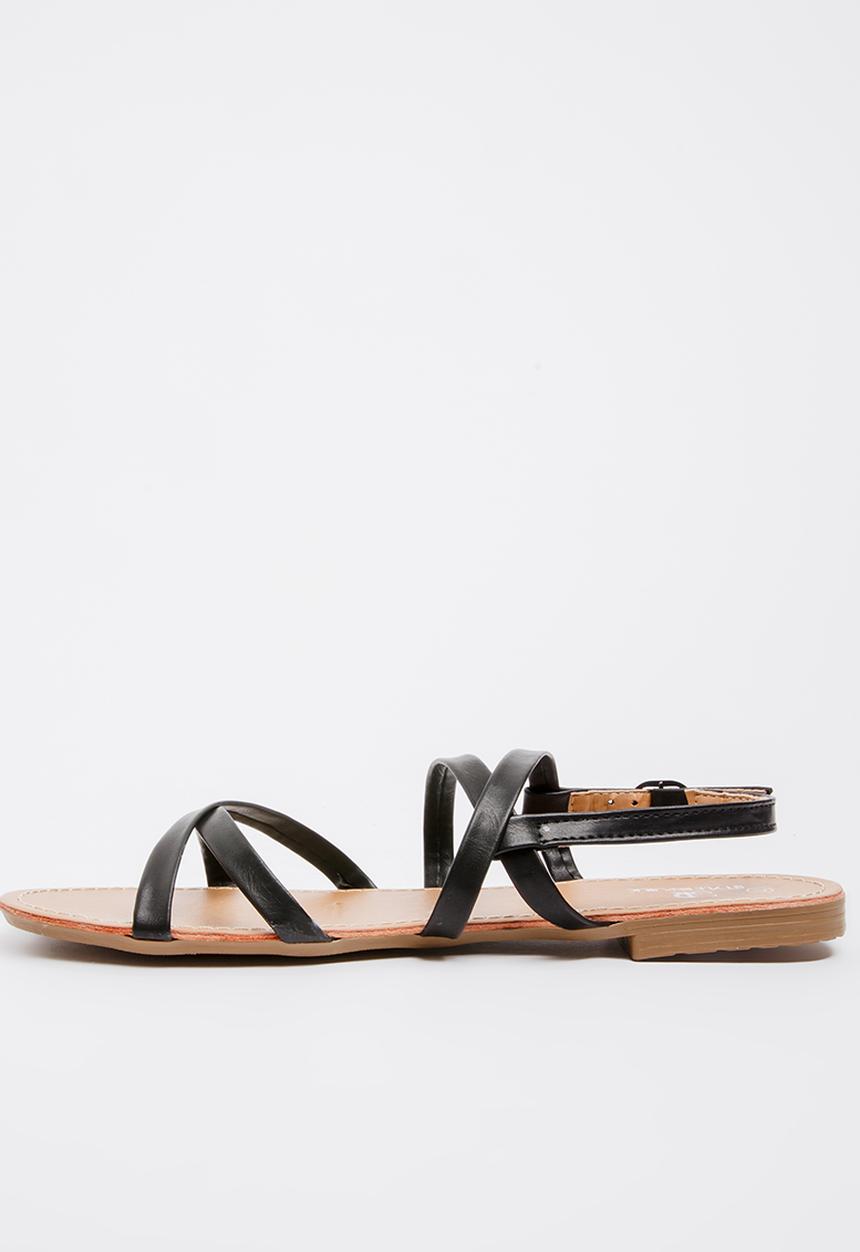 STYLE REPUBLIC - Tube sandal - black