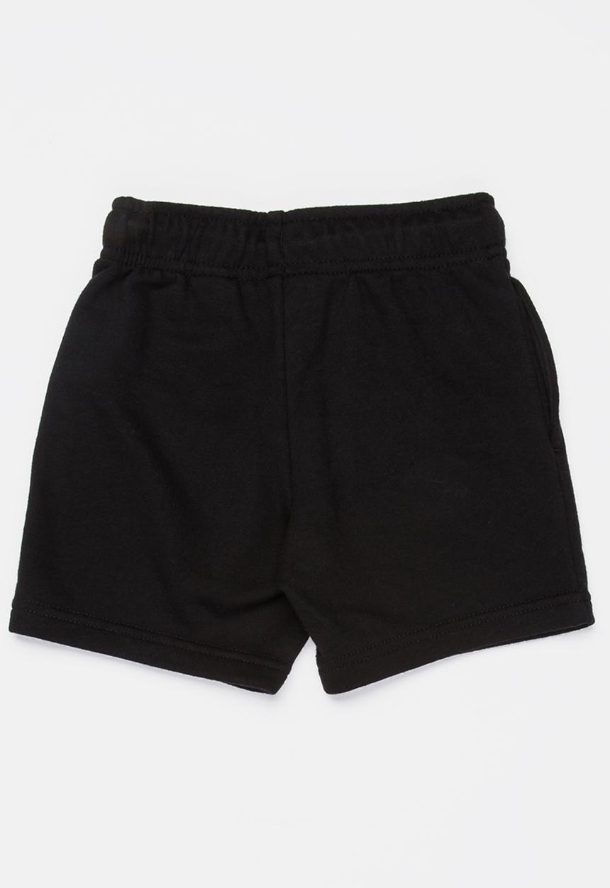Converse - Converse star chevron graphic shorts - black