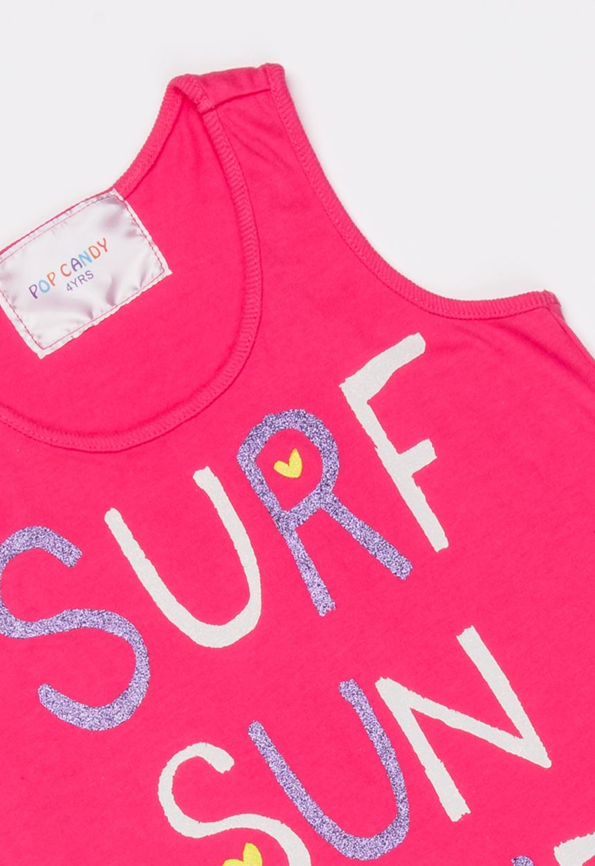 Pop Candy - Printed vest - pink 