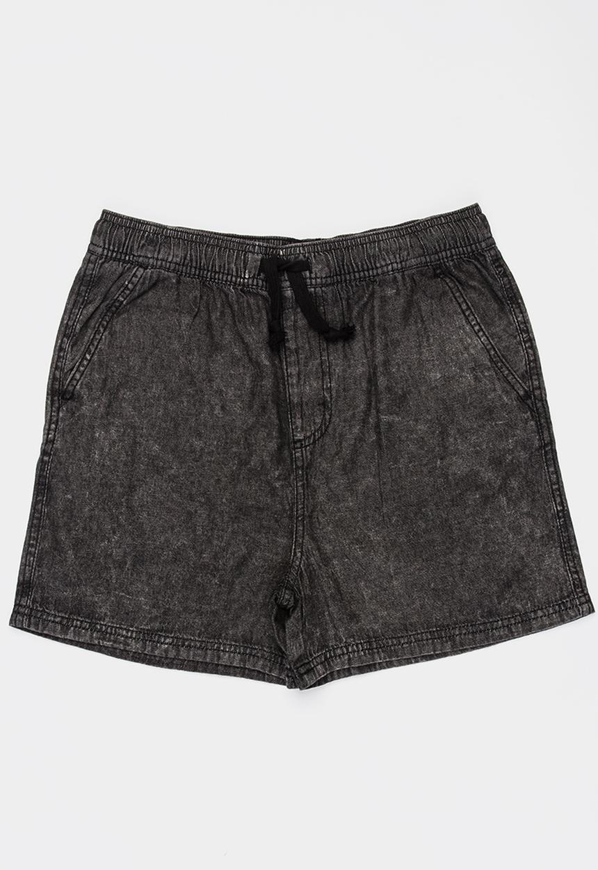 Pop Candy - Denim short shorts - black