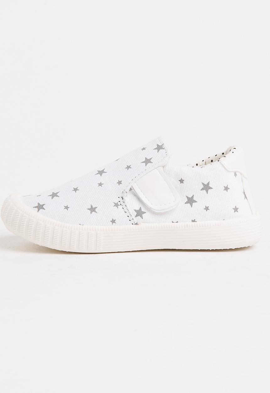 Pop Candy - Printed Sneaker White