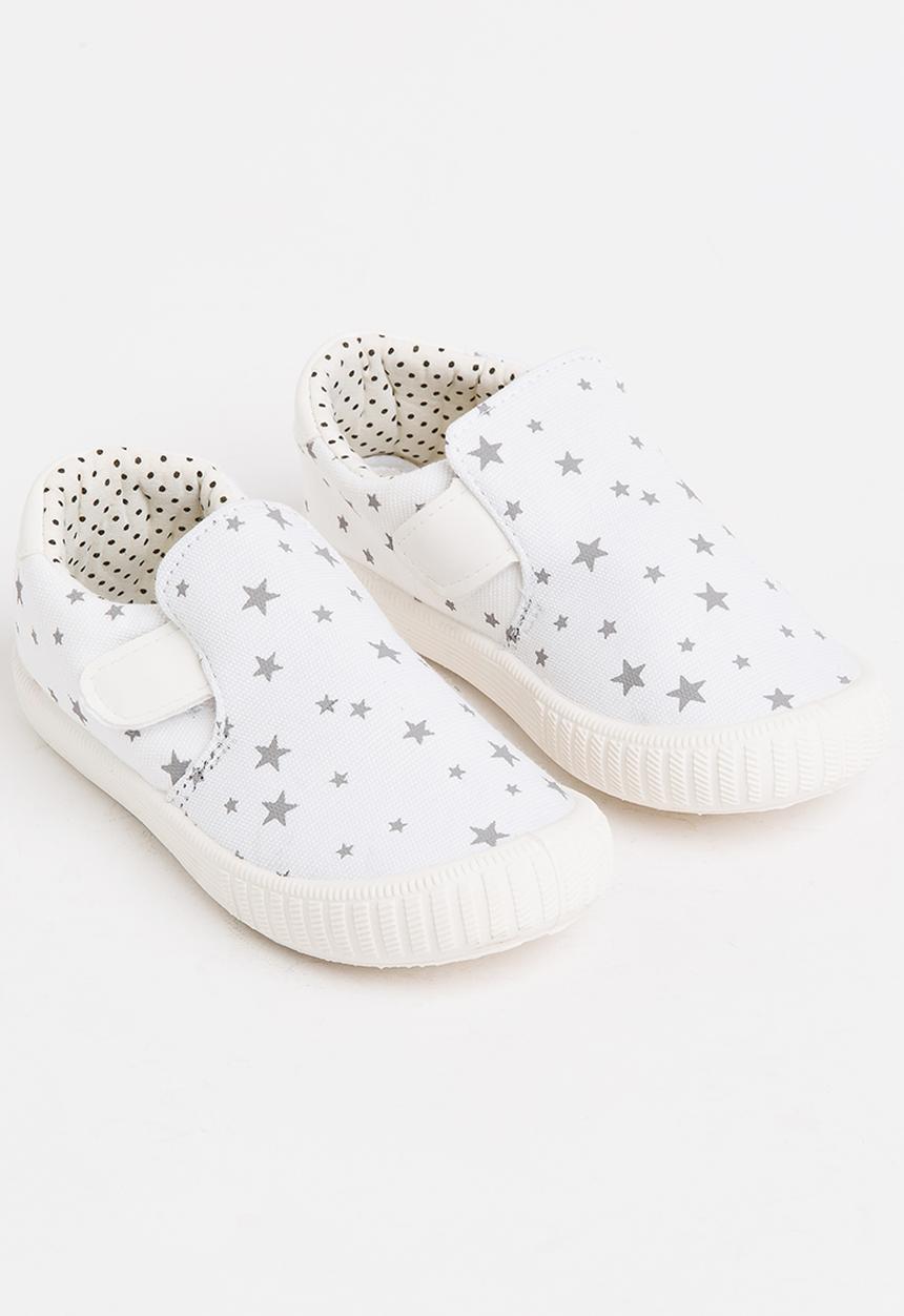 Pop Candy - Printed Sneaker White