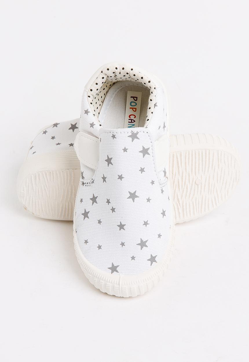 Pop Candy - Printed Sneaker White