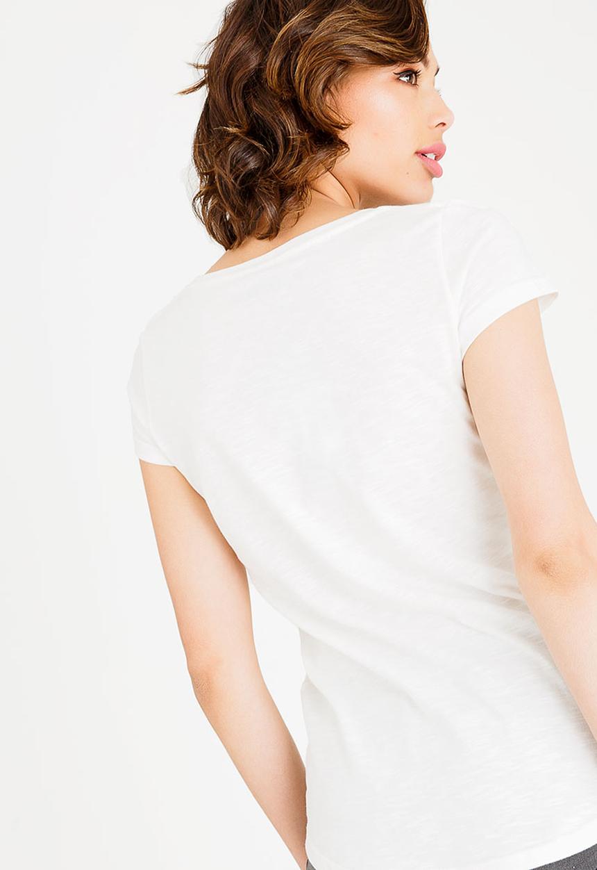 JEEP - Print and foil T-shirt - neutral