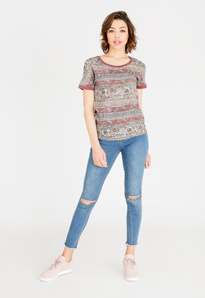 JEEP - Sublime T-shirt - burgundy