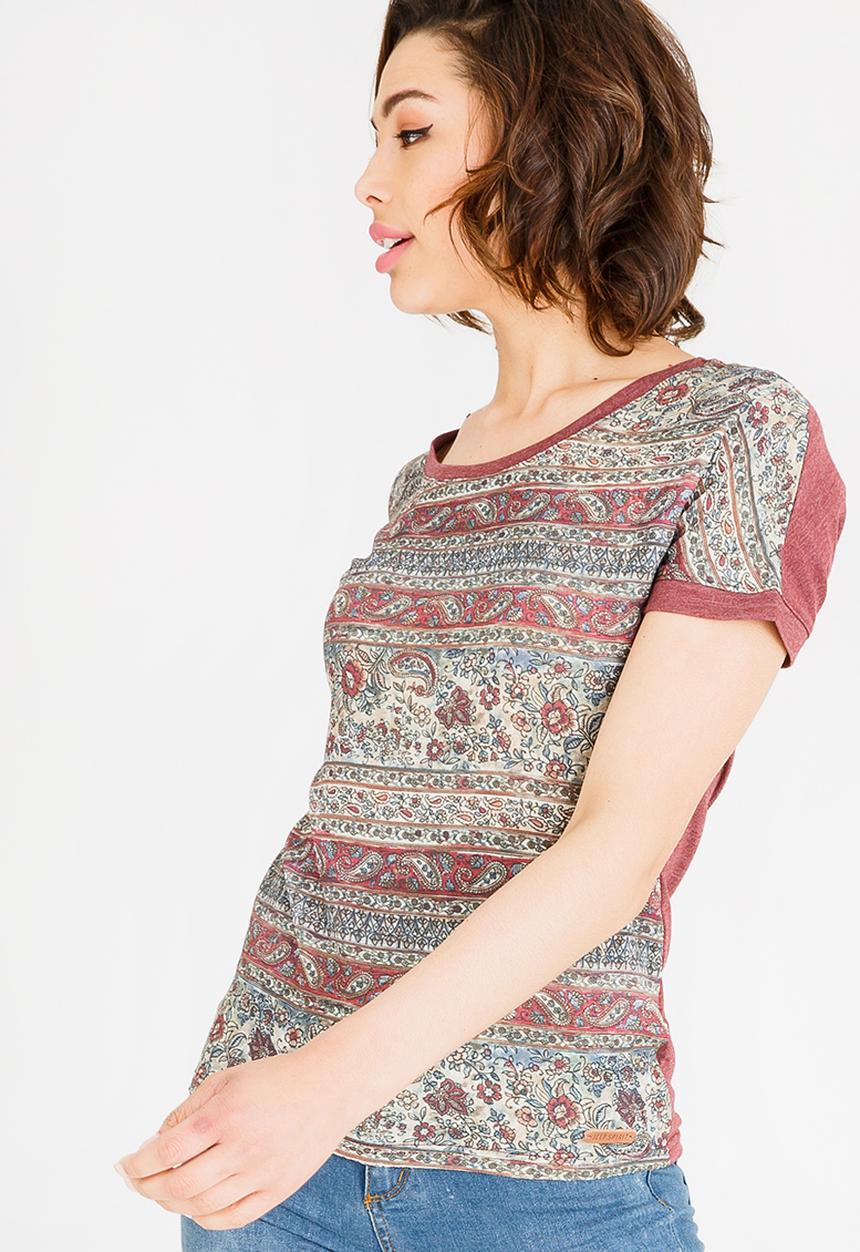 JEEP - Sublime T-shirt - burgundy