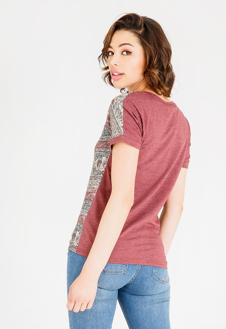 JEEP - Sublime T-shirt - burgundy