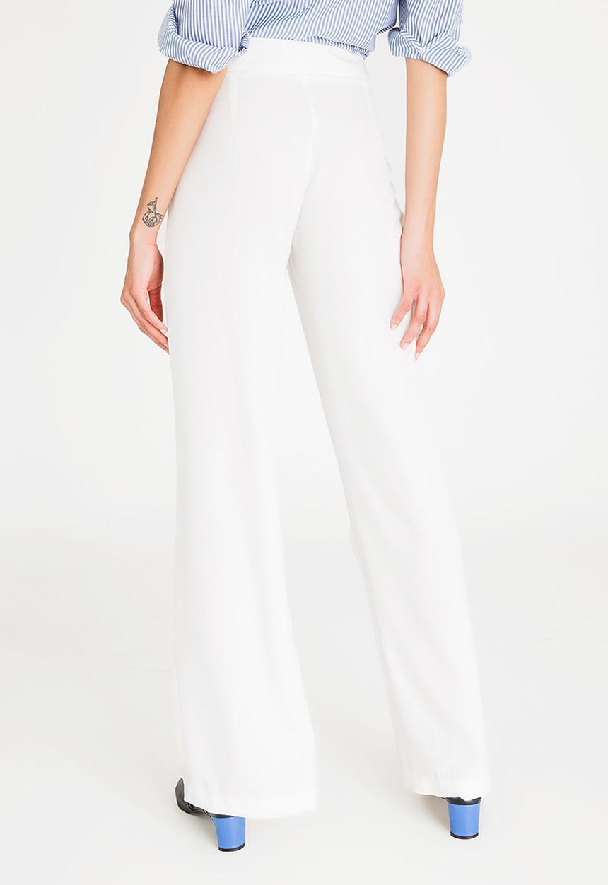 STYLE REPUBLIC - Highwaisted smart pants off - white