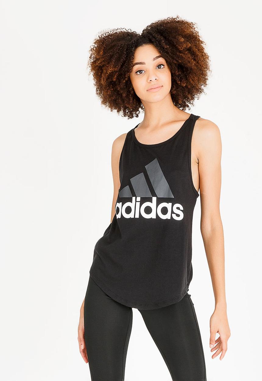adidas - Essence tank top - black & white