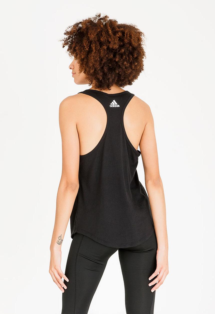 adidas - Essence tank top - black & white