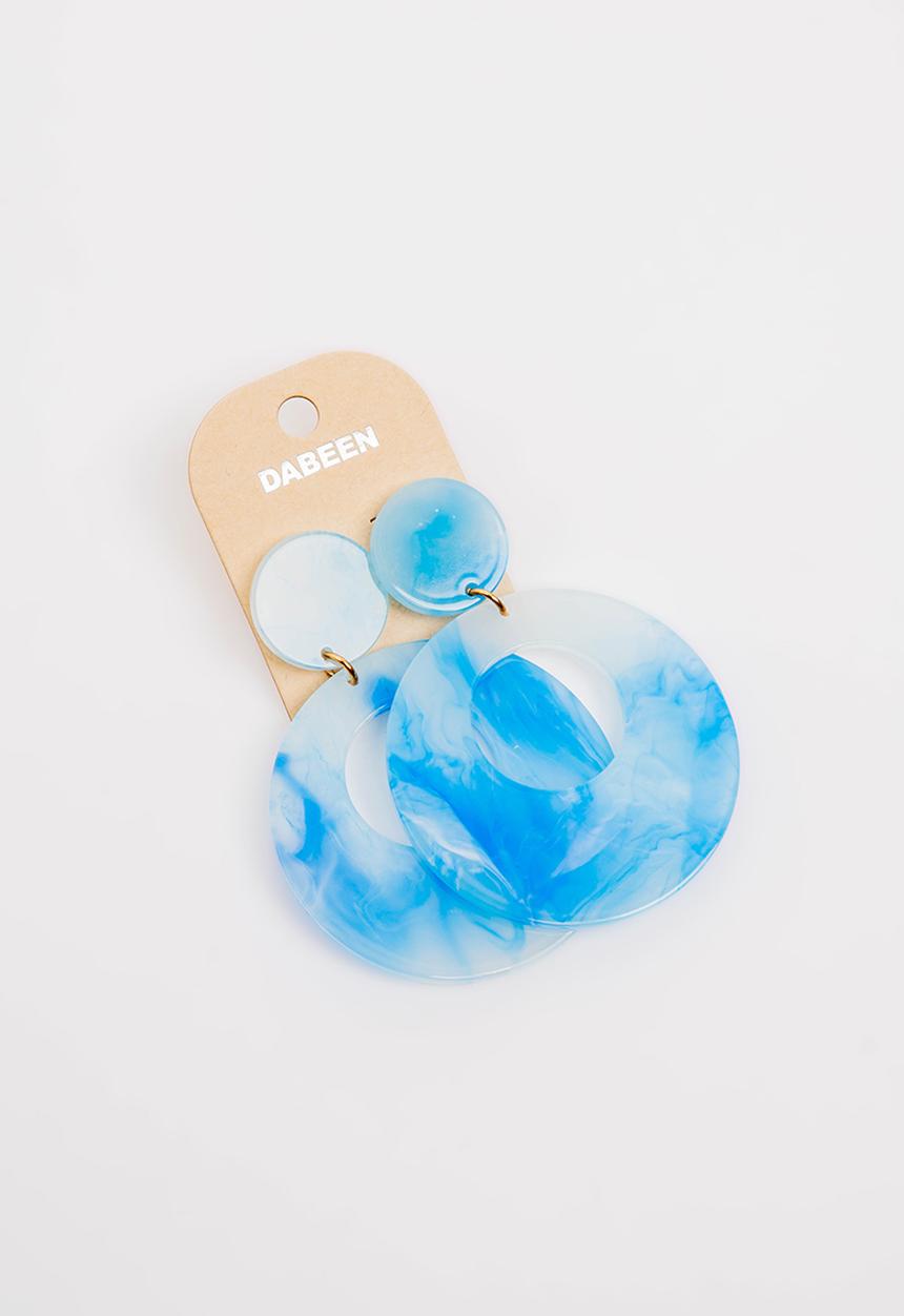 STYLE REPUBLIC - Hoop Earrings Blue