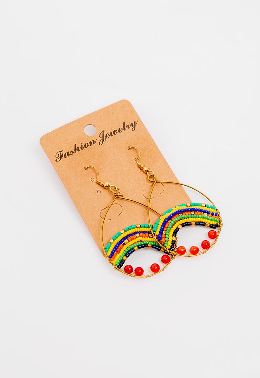 STYLE REPUBLIC - Beaded earrings - multi