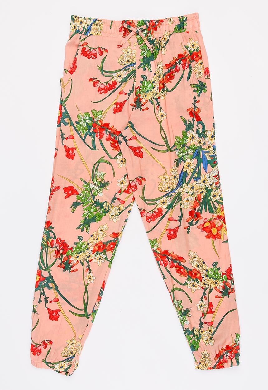 Rebel Republic - Woven jogger - multi-colour