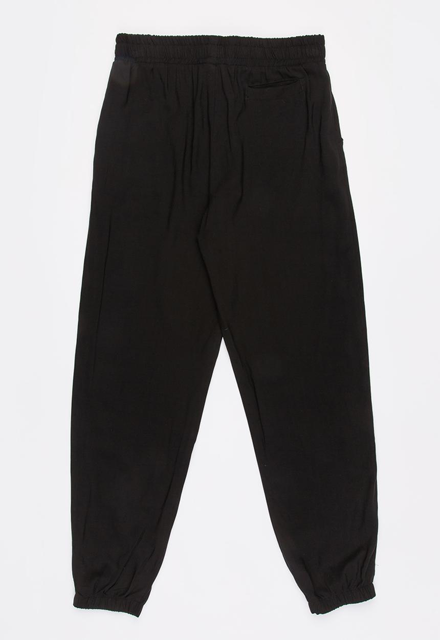 Rebel Republic - Woven jogger - black