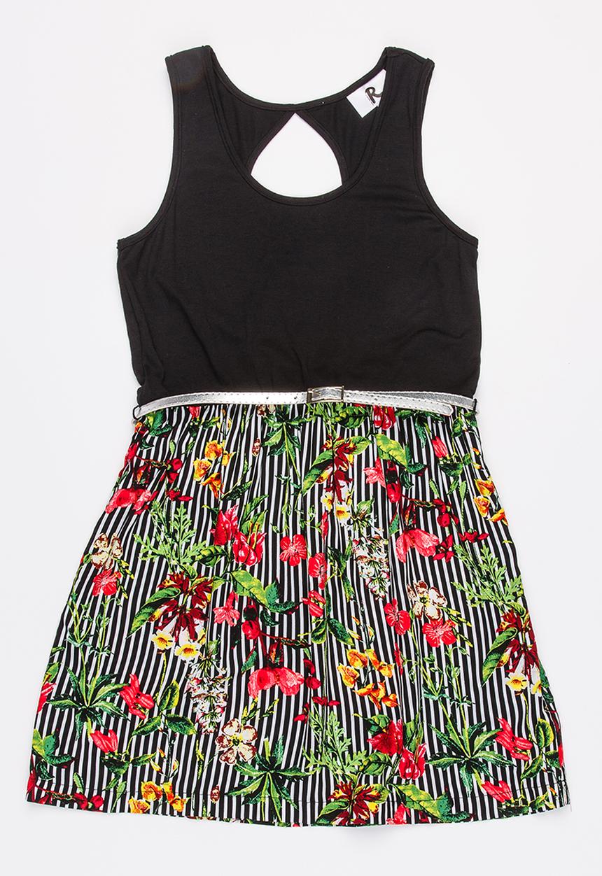 Rebel Republic - Combo dress - multi-colour